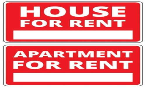 RENTS HOUSE & APARTMENT.